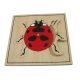 Puzzle de Madera Mariquita Montessori