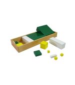 Poder de 3 Cubos Montessori (cubos de la Potencia del Tres), detalle