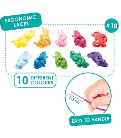 set de 10 Cordones Ergonómicos