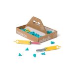 juego de construccion con cajas makedo 50 piezas