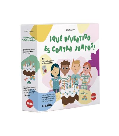 Figura Faba ¡Qué divertido es contar juntos!, cuento de audio educativo sobre números para niños